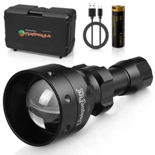 1503 850nm IR Illuminator Flashlight Lights for Night Vision 50MM Lens Zoomab...