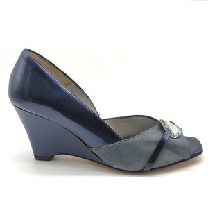 scarpe decolte con zeppa