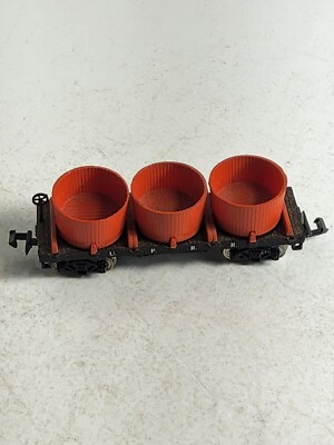 N Gauge - Bachmann - UPRR Flat Water Car - Three Tub Load 
