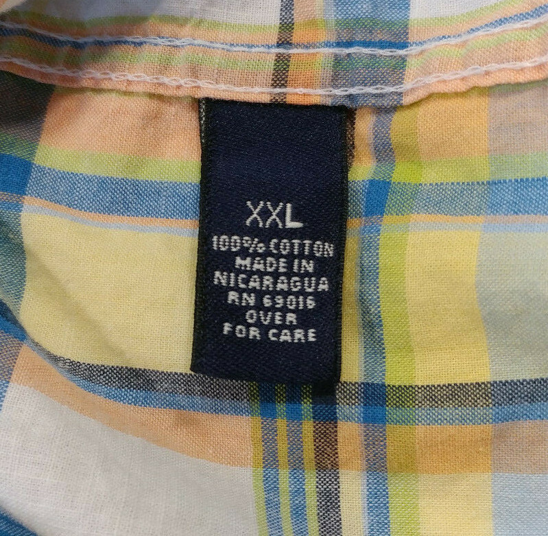 Consensus Long Sleeve Button Down Shirt Size XXL … - image 11