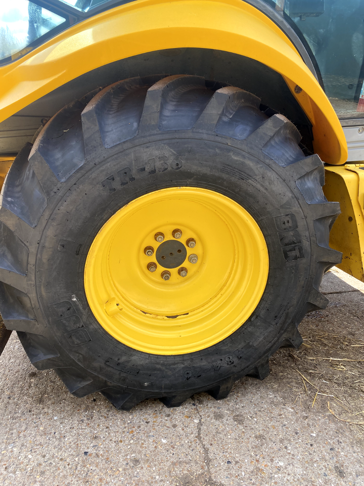 2007 New Holland LB110.b Digger Excavator backhoe loader AIRCON + all