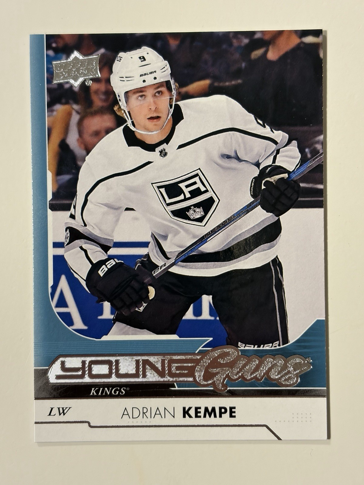 2017-18 Upper Deck Young Guns Adrian Kempe #210 Kings Rookie