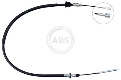A.B.S. Seilzug, Feststellbremse K17589 passend für NISSAN OPEL RENAULT