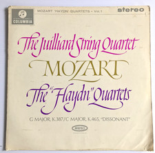 SAX 2470 Mozart The Hayden Quartets Vol 1 Juilliard Quartet. Columbia ED2  *WR