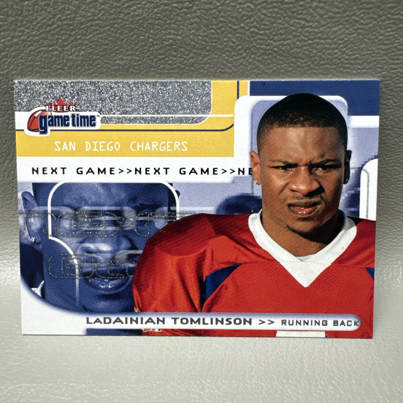 LaDainian Tomlinson Fleer Game Time #128 Next