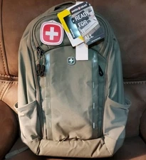 SWISSGEAR Viibe Flex Laptop Backpack 16" Olive Green SA8119