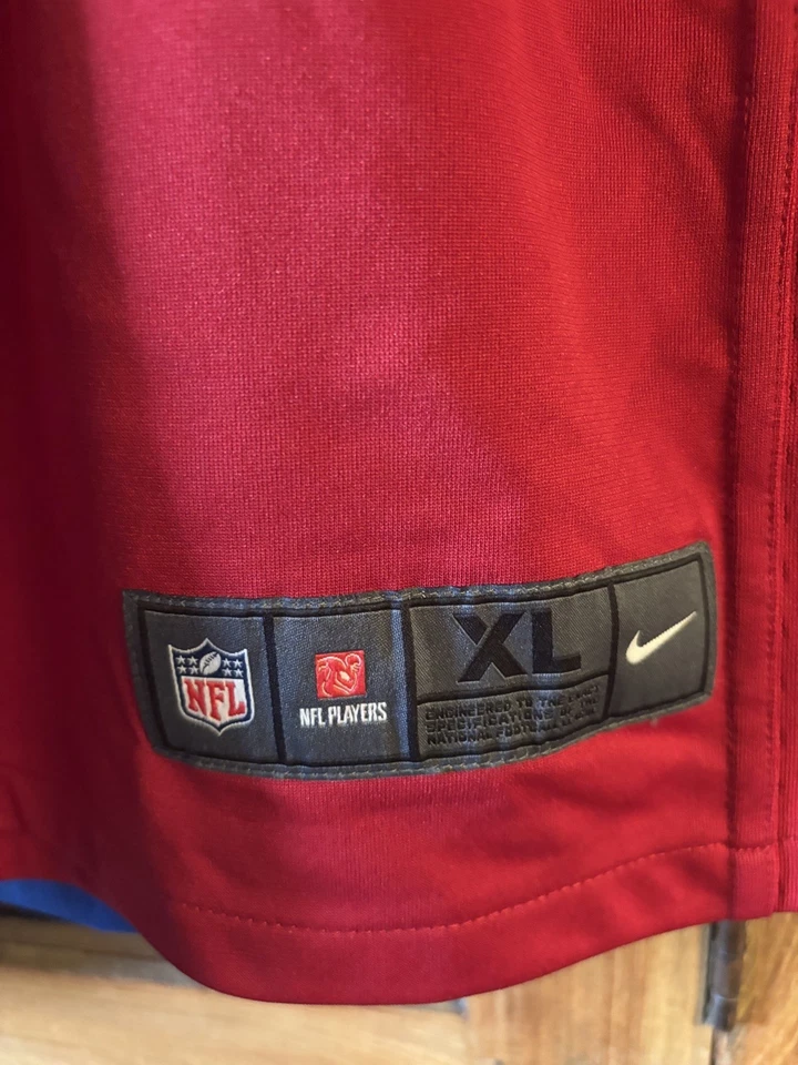 Camiseta de futebol americano Nike Christian McCaffrey San Francisco 49ers Youth NFL - Imagem 3 de 3