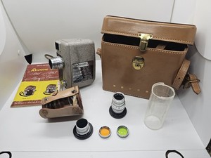 Revere 8mm B61 With And Steinheil Cassarit 1:2.8/36mm And Bosley Filter Kit