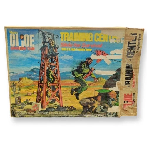 GI JOE "Training Center' Original BOX ONLY Vintage Collectible
