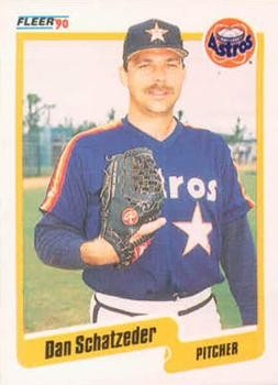 1990 Fleer #236 Dan Schatzeder