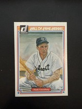 Hank Greenberg 1983 Donruss Hall of Fame Heroes #16 Detroit Tigers See Photos