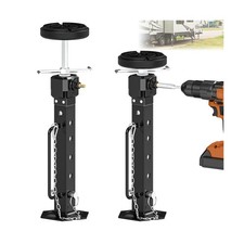 Adjustable Camper Slide Out Support Jacks from 13.8"-26.8", 2 PCS RV Trailer ...