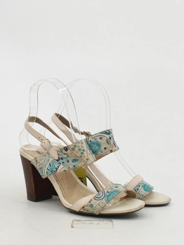 Tacones para mujer Hush Puppies UK 5 crema cachemira 100 % otras correas Foto 4 de 4