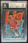 1996-97 Skybox Z-Force Michael Jordan Big Man on Court SP #4 Bulls BGS 8