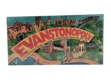 EVANSTONOPOLY Monopoly Board Game Evanston Chicago Suburbs NEW Retired