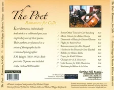 MARTIN TILLMAN/MICHAEL HOPP‚ - POET: ROMANCES FOR CELLO NEW CD