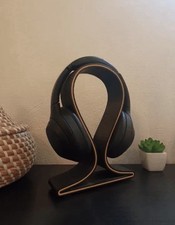 Headphone Stand modern sleek design with a minimalist aesthetic Organizer