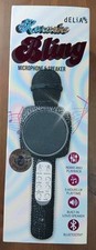 New Bling Edition Bluetooth Karaoke Microphone  Speakers