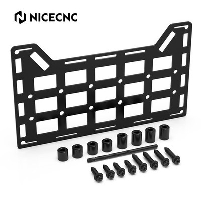 NICECNC UTV Universal Rigid Molle Panel 1/8'' Steel For Yamaha For Can-Am Polaris