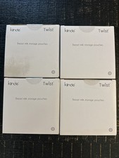 Kiinde Twist Cap Pouch Breast Milk Storage Bag 6oz 20pk NIB 4 Boxes, 80 Total 