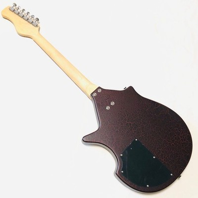 Star's Guitar Electric Sitar Red Crack Color | eBay
