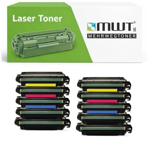 Eurotone 10X Tonerkassette Kompatibel FüR HP CF360A Mehrfarbig PLUS15-image