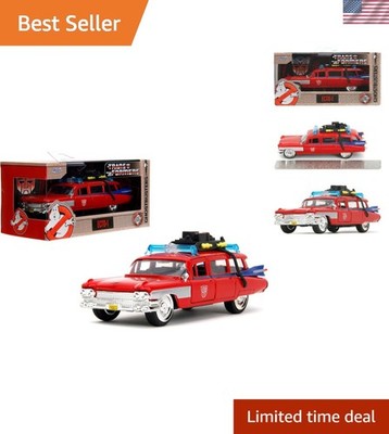 Transformers x Ghostbusters Ecto-1 Die-Cast 1:32 Car - 40th Anniversary Edition