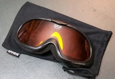 FREE SHIP! UVEX Double Lens Supravision Snowboard Ski Goggles Super Anti-Fog 