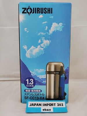 ZOJIRUSHI SF-CC13-XA 1.3L Stainless Water Bottle Thermos Flask from Japan
