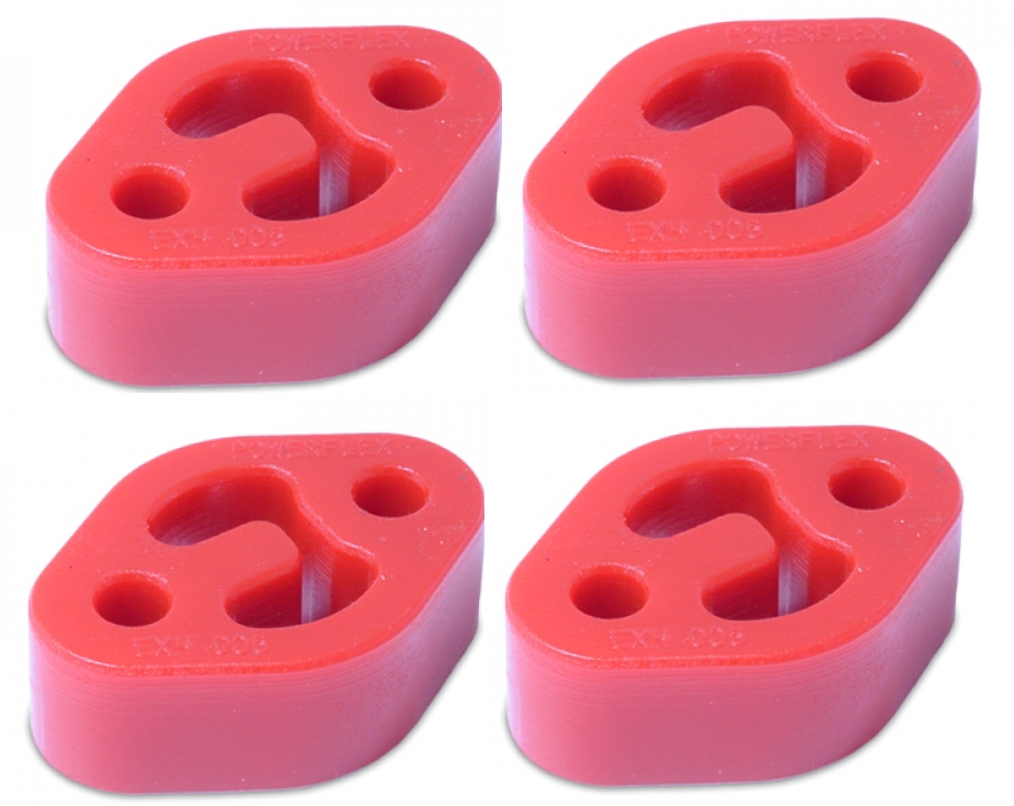 Powerflex Exhaust Mounts Pack of 4 for Ford Fiesta MK7 Facelift inc ST EXH005