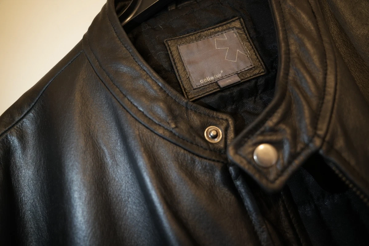Veste en croûte de cuir John F. Gee - jusqu'au 86/88, marron tabac | Happy Size