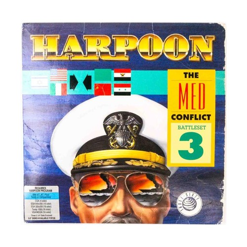 Three-Sixty Pacifi Computer Warga Harpoon Battleset 3 - The Med Confl Fair/EX