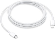 USB-C to Lightning Cable Apple MFi Certified 6FT Nylon iPhone 6ft, White