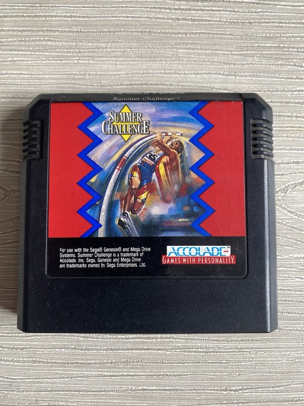 Summer Challenge Sega Mega Drive