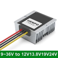 Boost Buck Converter 9-36V 24V to 28V 19V 13.8V 20A 8A DC Voltage Regulator Unit