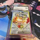 Eevee ex SV Black Star Promos 174 Promo Holo CGC 10 GEM MINT Pokémon TCG 2025