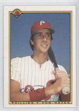 1990 Bowman Wrong Backs ( Back) Von Hayes ( Back) Harold Baines #501 HOF 0f3