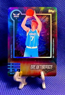 KON KNUEPPEL 2025 Topps Match Attax Breakthrough Baller #BB-KK Rookie Hornets