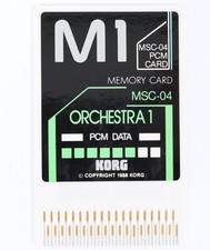 KORG M1 M1R ORCHESTRA 1 PCM Memory ROM Card M...
