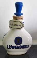 Schnupftabakdose L&Ouml;WENBR&Auml;U Schnupftabakflasche Porzellan  NEU