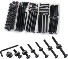 Crib Screws Hardware Replacement Kit,Socell 32Set Baby Bed Frame Bolts &Barre...