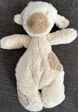 Vintage Baby G Giraffe Lovey Plush 12” Beige & Tan Soft Baby