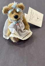 Deb Canham Artist Designs Flore Bear In White Dress