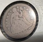 1854 Seated Liberty Dime 10c Arrows Ungraded 90% Silver US Coin
