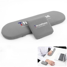 Ice Silk Fabric Wrist Rest Elbow Pads for Desk, Removable Washable Arm Suppor...