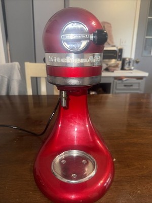 KitchenAid KSM90 Ultra Power Tilt-Head Stand Mixer Red 300W with Attachments