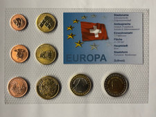 TOP Schweiz Kursmünzensatz im Blister! Münzen! OVP! KMS! RAR! SELTEN! - 100