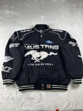 Ford Mustang Jacket Jeff Hamilton Mens XL JH Design Racing GT SVT Cobra Racing