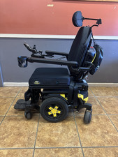 Quantum Edge 3.0 Power Wheelchair iLevel Suspension Yellow/Black 6mph