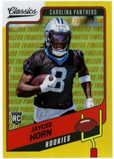 2021 Classics Premium Edition Gold Timeless Tributes /60 JAYCEE HORN Rookie RC